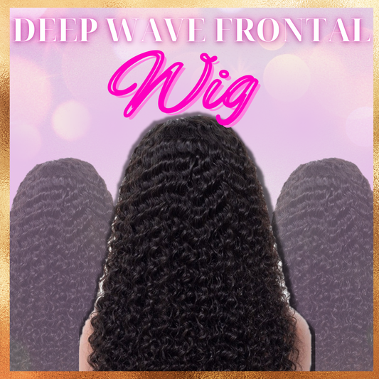 13x6 Deep Wave Frontal Wig