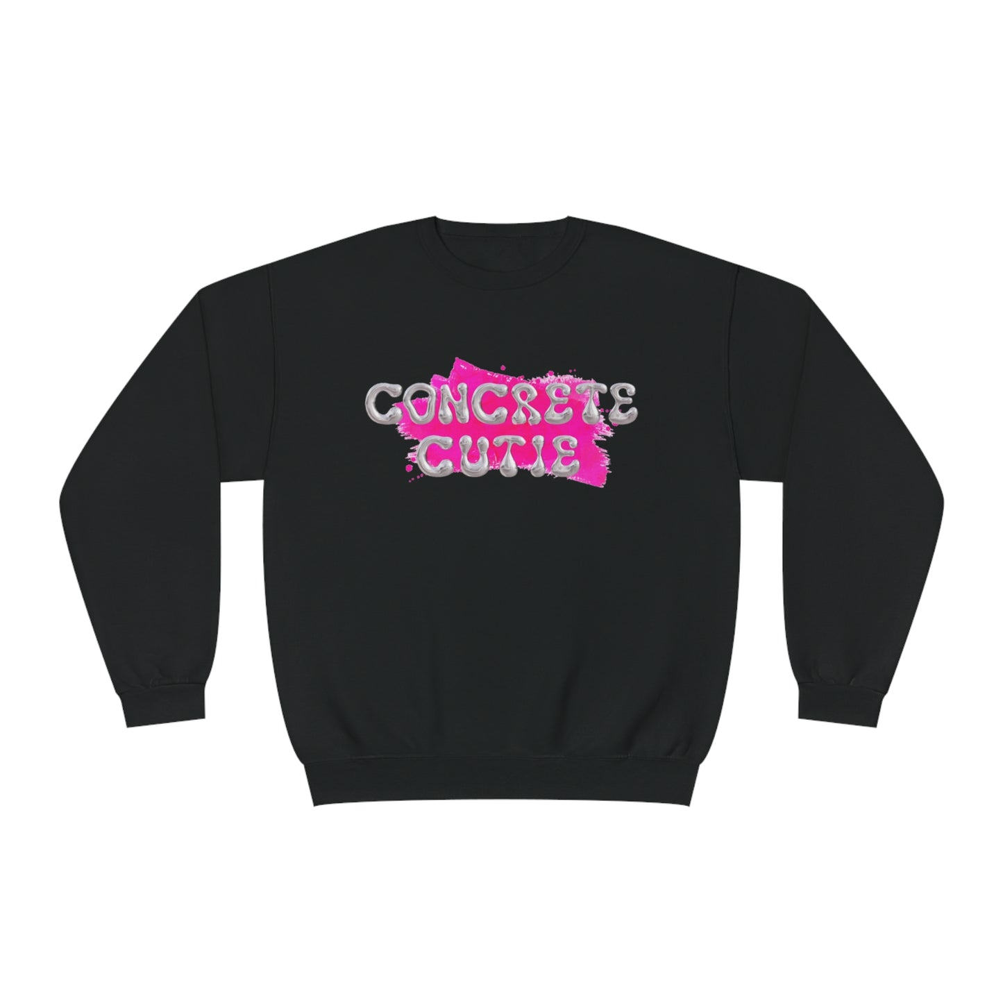 Metallic Concrete Cutie Crewneck Sweatshirt