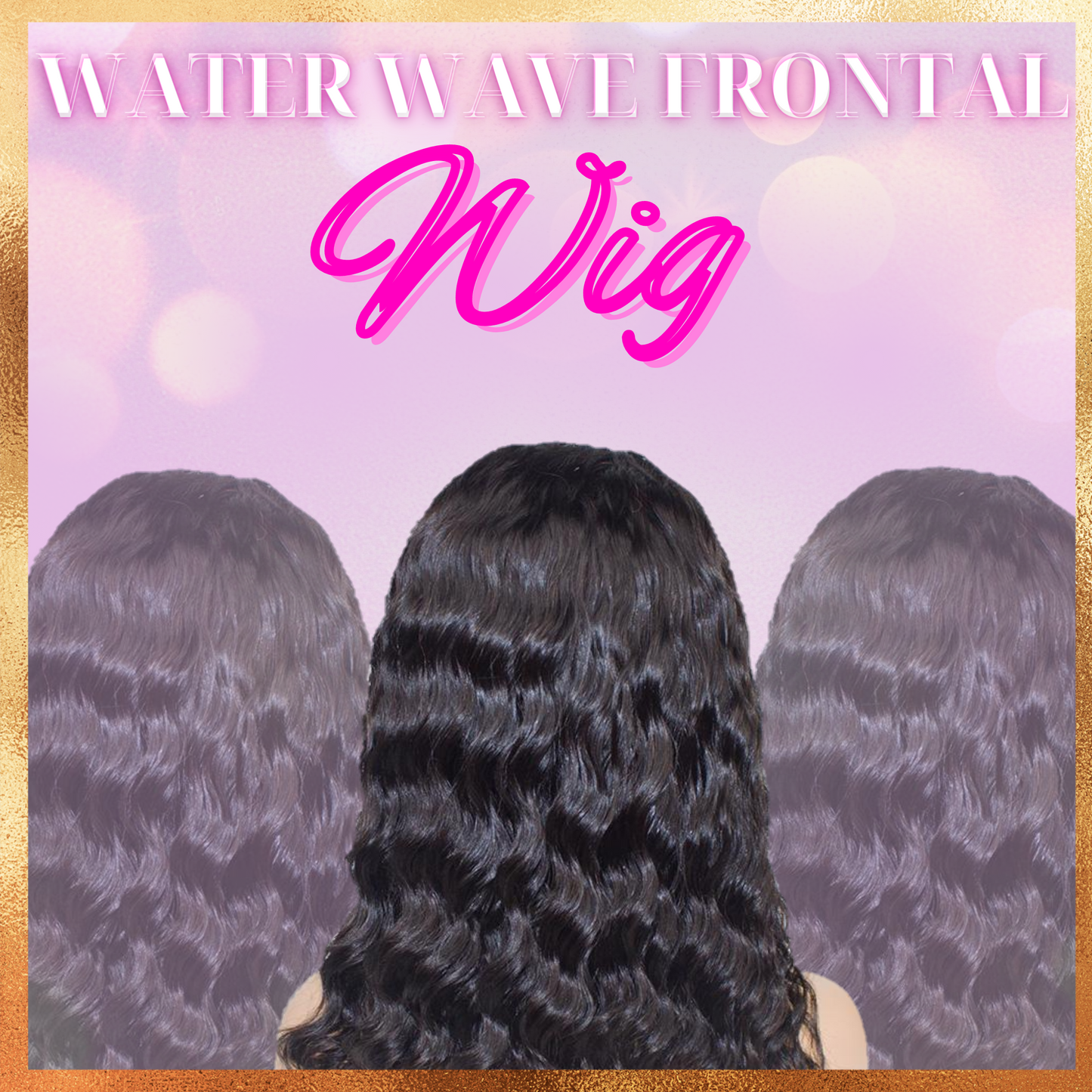 13x4 Water Wave Frontal Wig