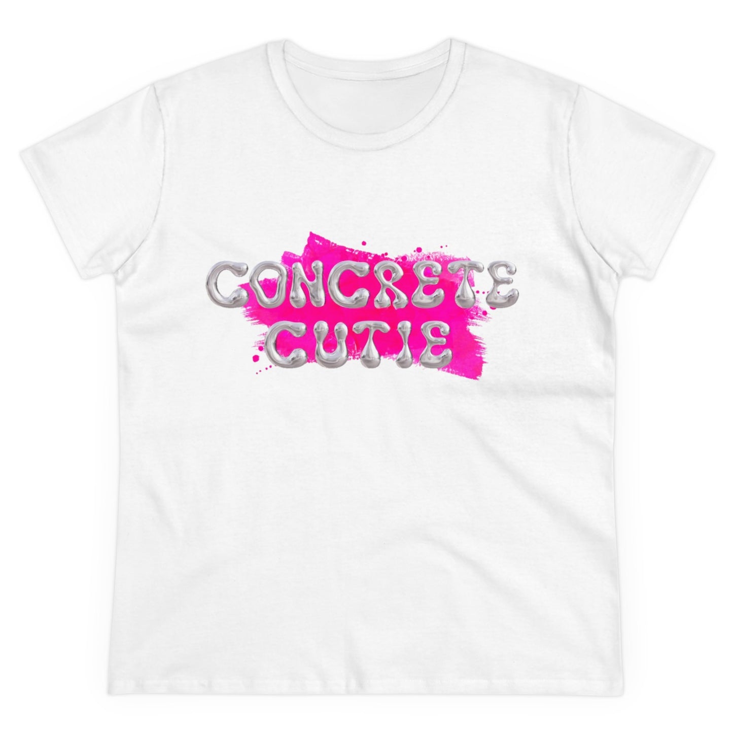 Metallic Concrete Cutie Tee