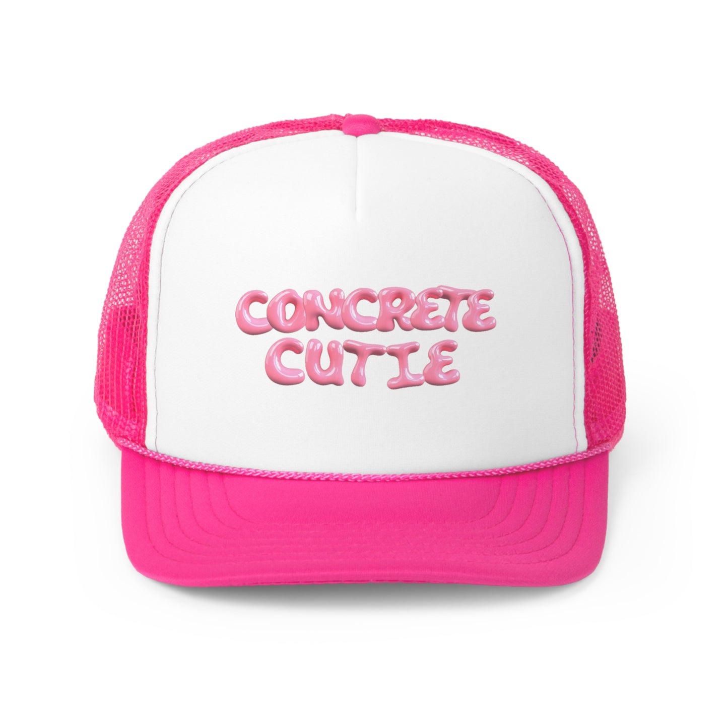 Bubble Concrete Cutie Trucker Cap