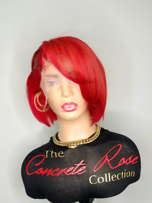 Ruby Red 13x4 Frontal Wig