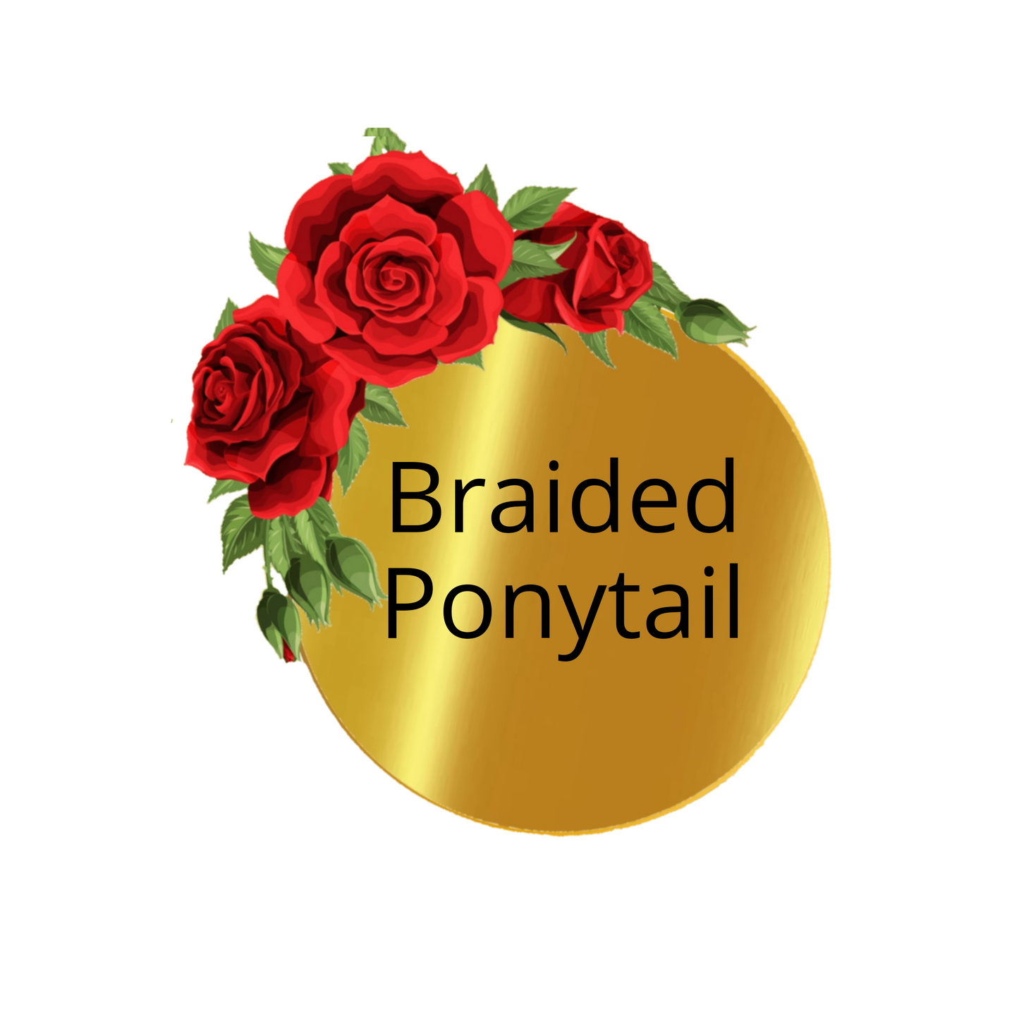 Braided Ponytail (Relaxed Hair)