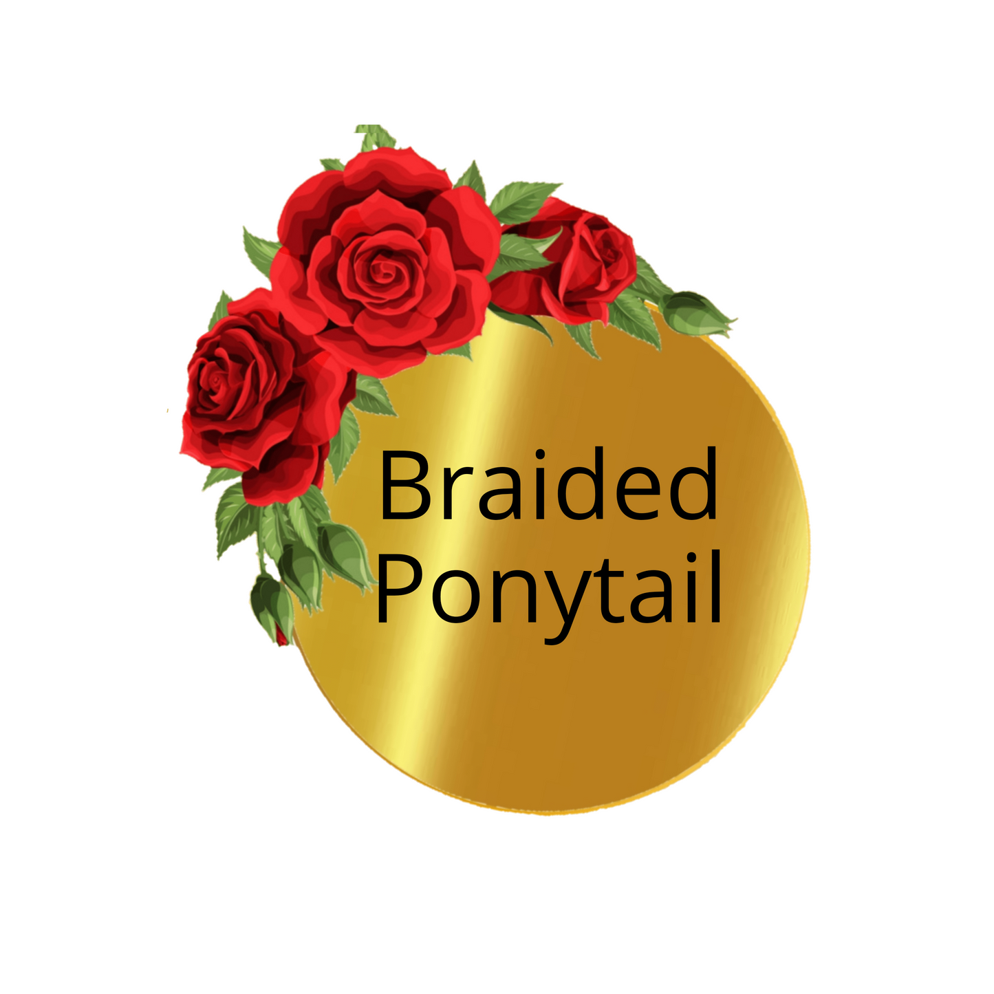 Braided Ponytail (Natural Hair)