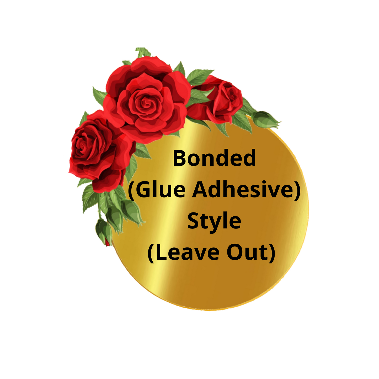 Bonded (Glue Adhesive) Hairstyle