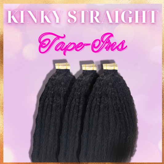Kinky Straight Tape-Ins (40 pieces)