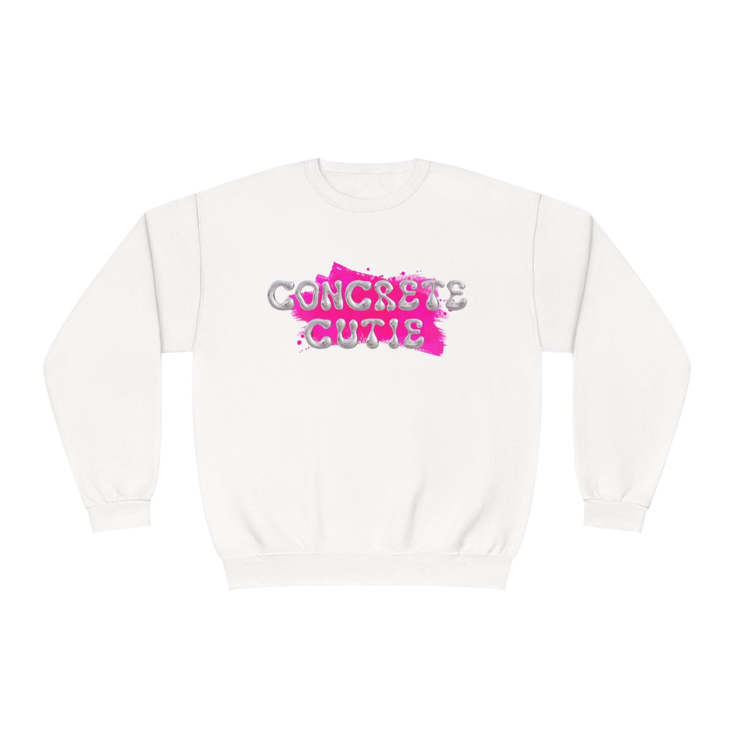 Metallic Concrete Cutie Crewneck Sweatshirt