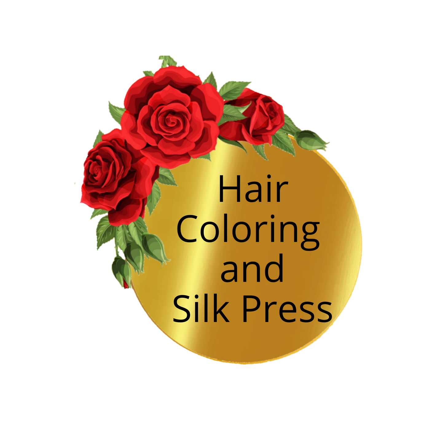 Hair Coloring and Silk Press